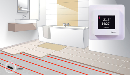 Безопасно ли использовать электрический теплый пол в ванной?