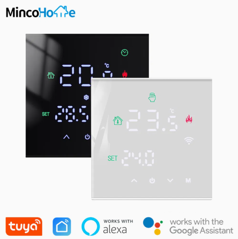 Smart Tuya WiFi Thermostat for Electric, Water and Gas Boiler Heating
